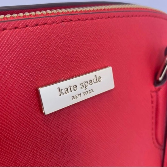 ❤️ NWT! Kate Spade Large Reilly Hot Chili Satchel - Picture 4 of 8